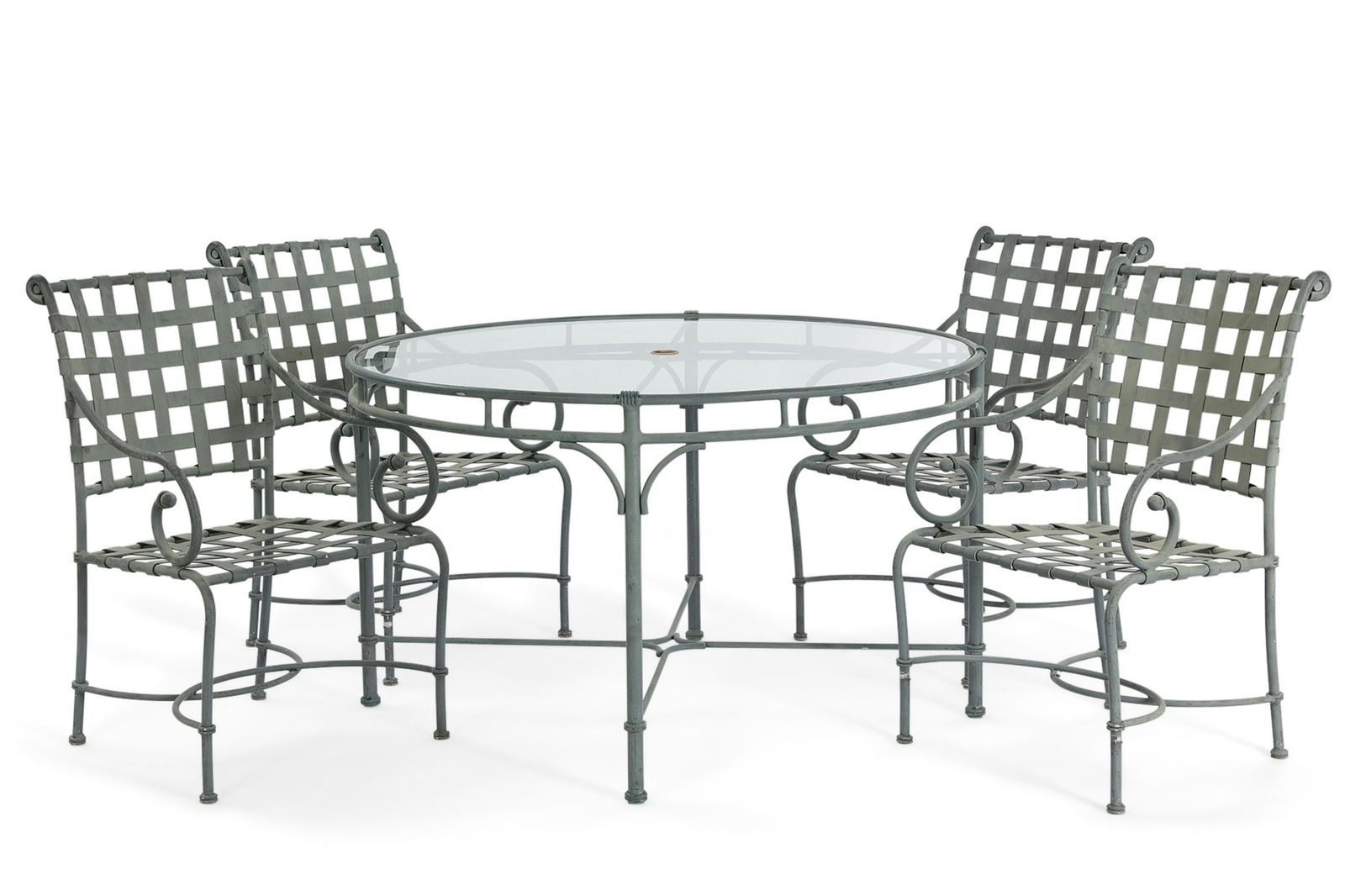 Five pc Brown Jordan Florentine garden dining set (1 of 1)
