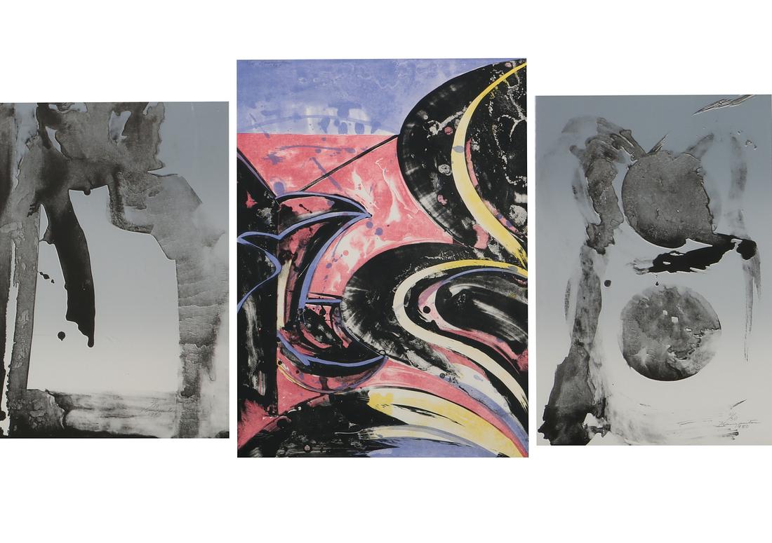 Matsumi Kanemitsu (1922-1992), color lithographs (1 of 4)
