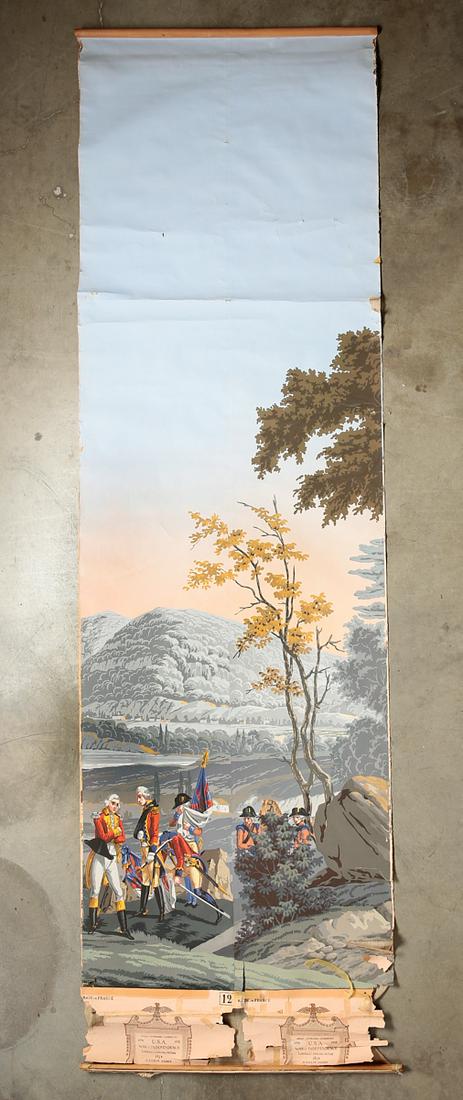 Zuber panels, La Guerre d Independance Americaine (1 of 2)