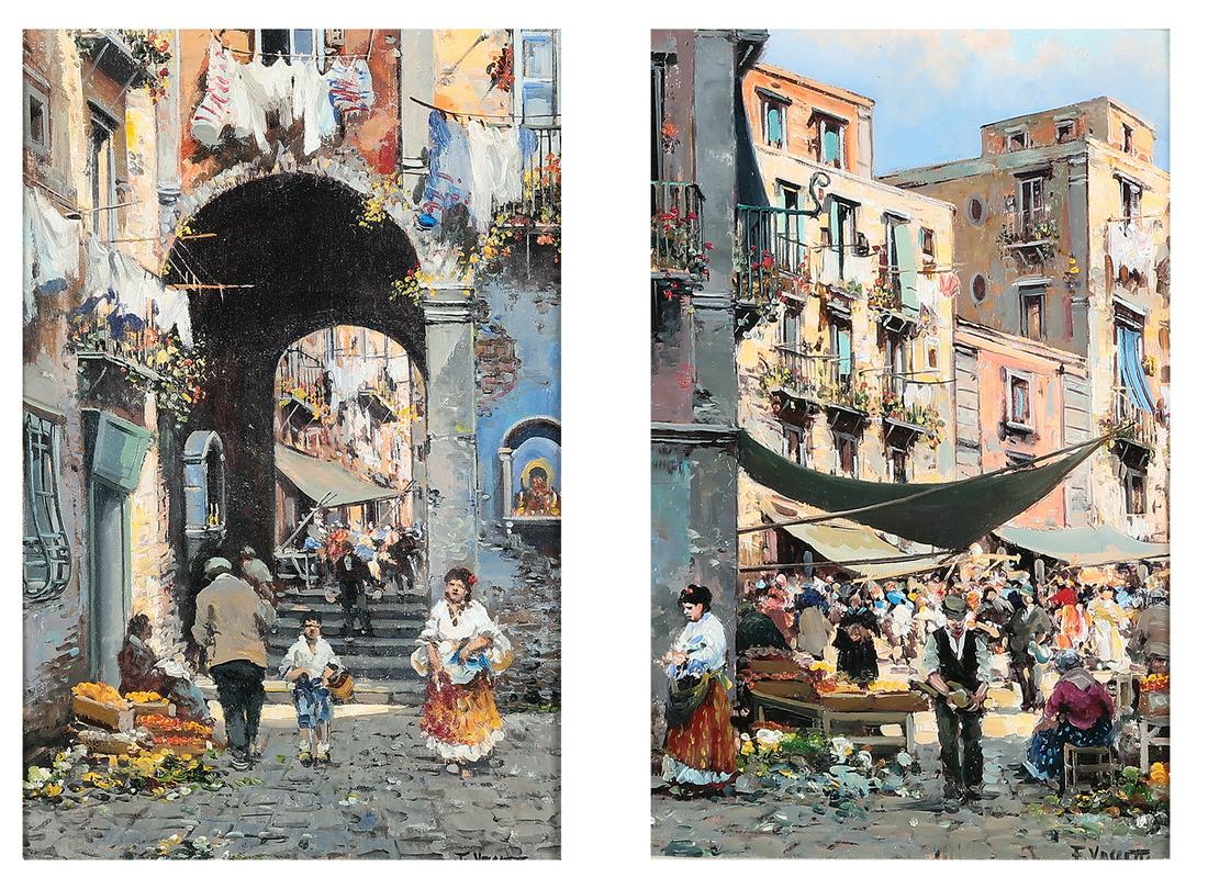 Francesco Vassetti, Neapolitan markets, o/b (1 of 7)