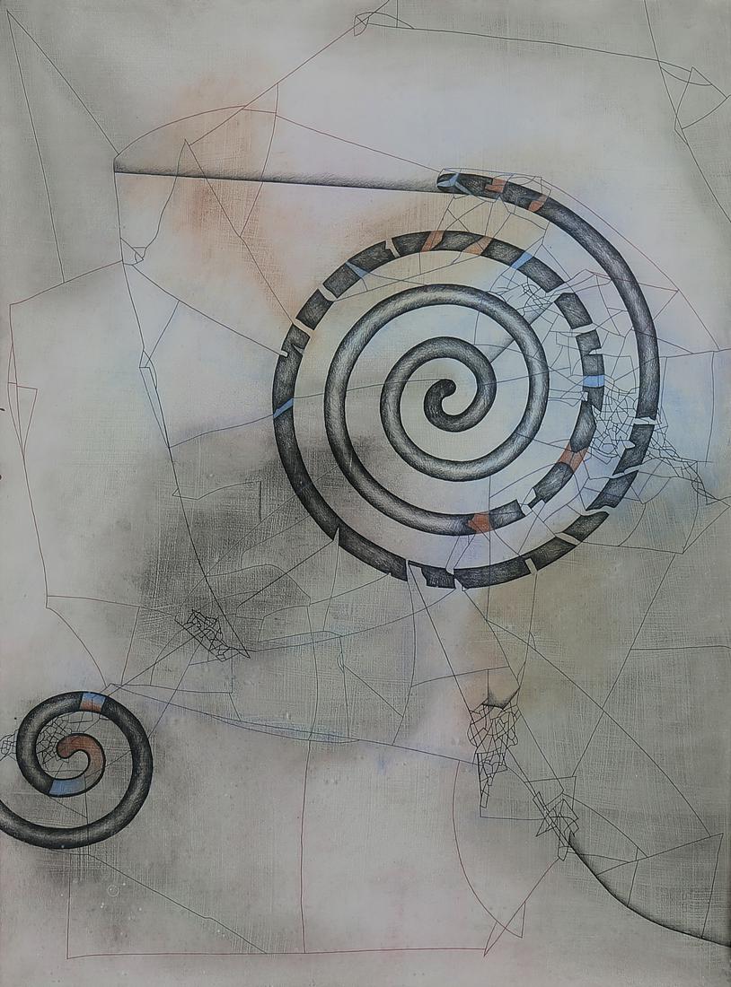 William Schwedler, 1974, oil, acrylic (1 of 3)