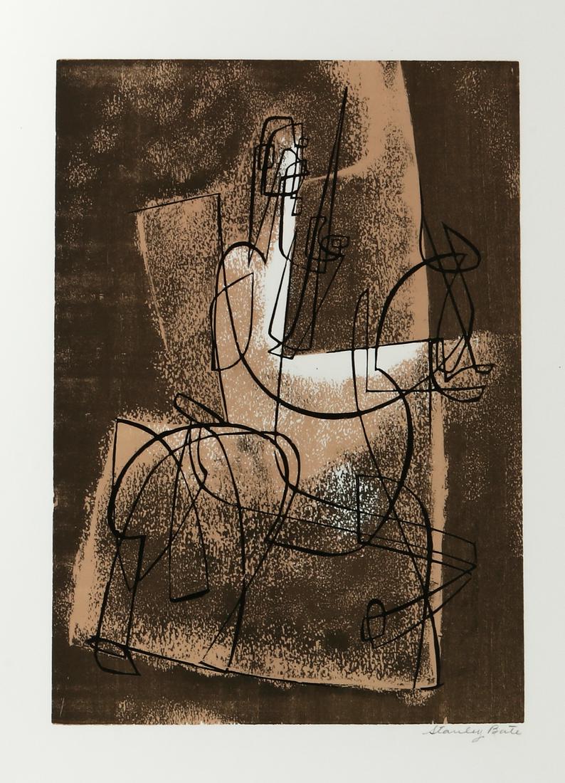 Stanley Bate (American, 1903-1972), Don Quixote (1 of 2)