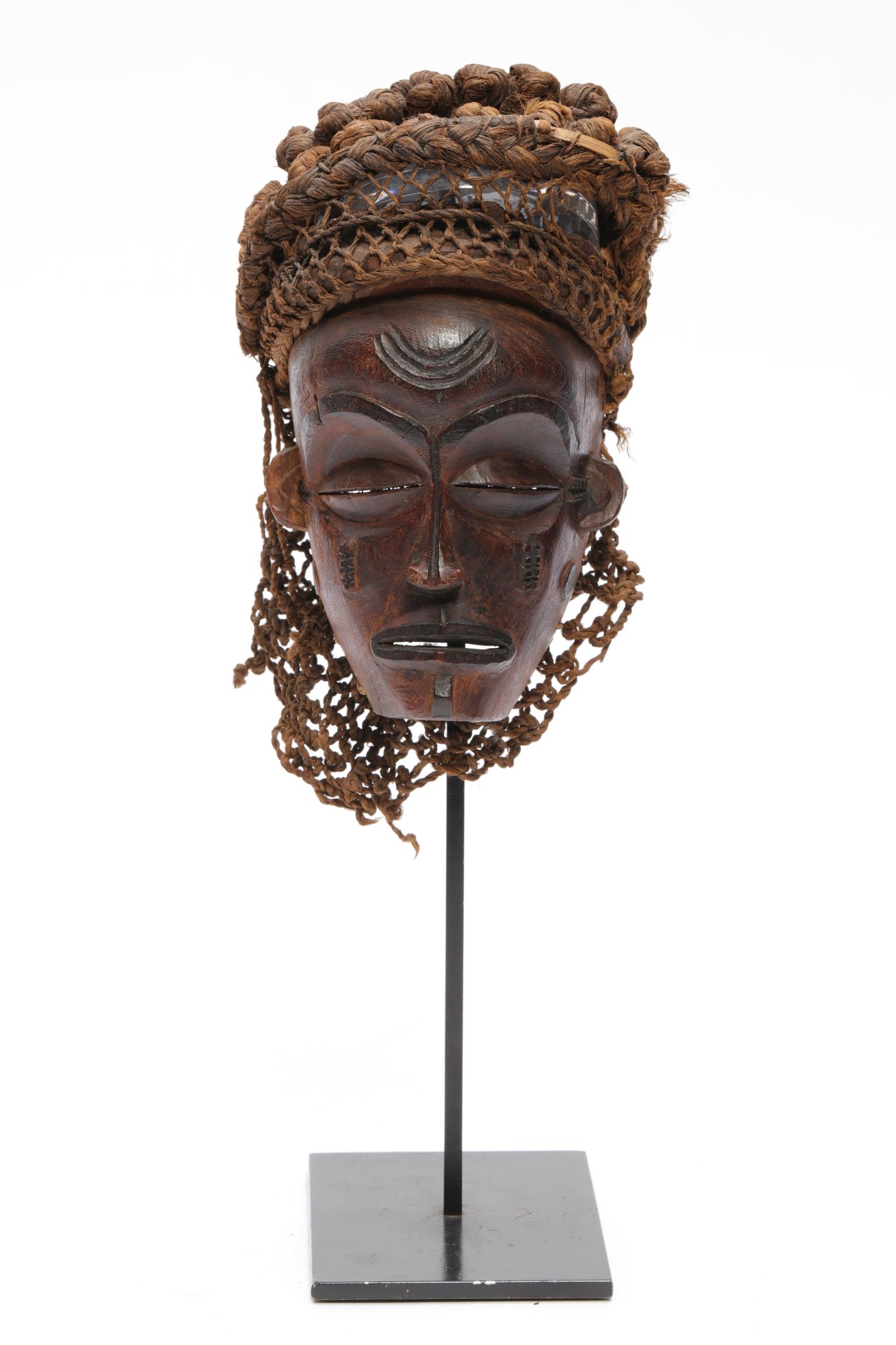 An African Chokwe mask, probably Angola (1 of 2)