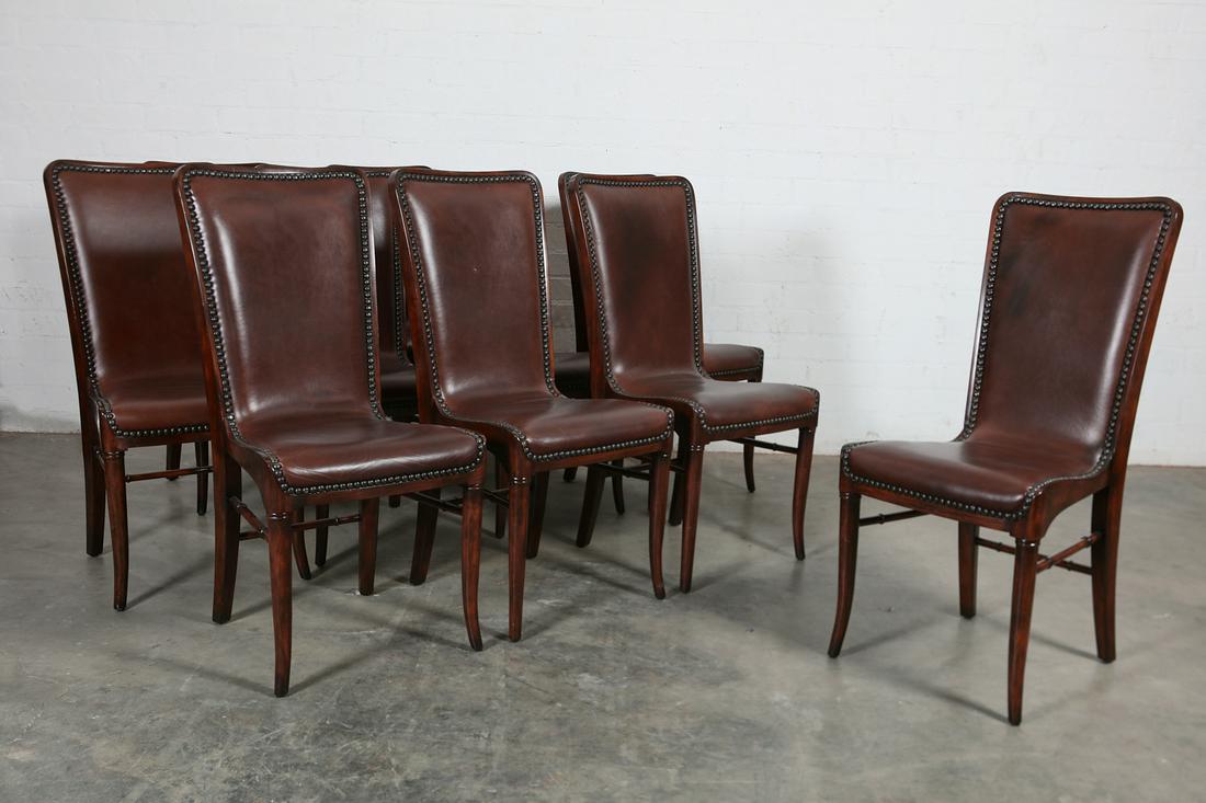 A set of ten contemporary dining chairs (1 of 3)
