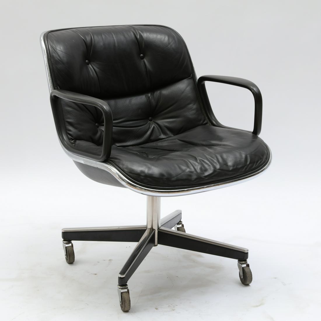 A Charles Pollock for Knoll executive desk chair (1 of 3)