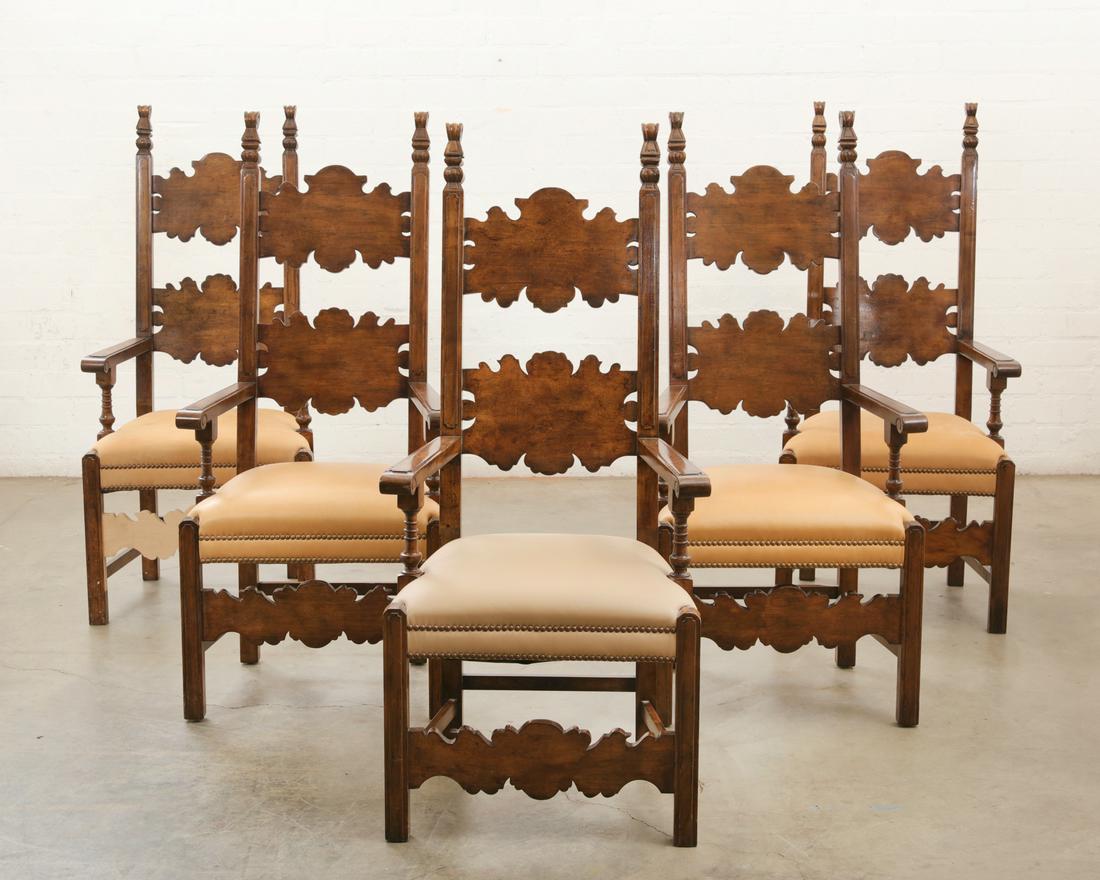 Five Las Palmas Design 'Terracina' armchairs (1 of 2)