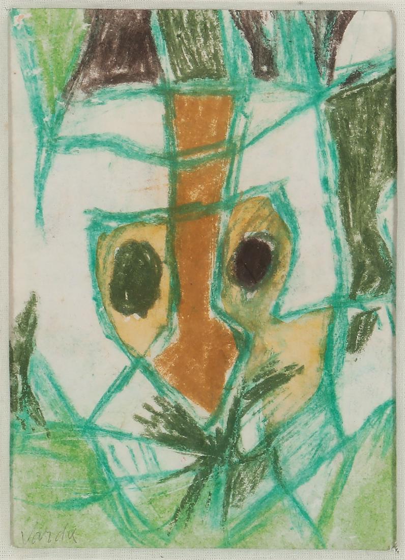 Jean Varda, Portrait in the Abstract, lithograph (1 of 4)