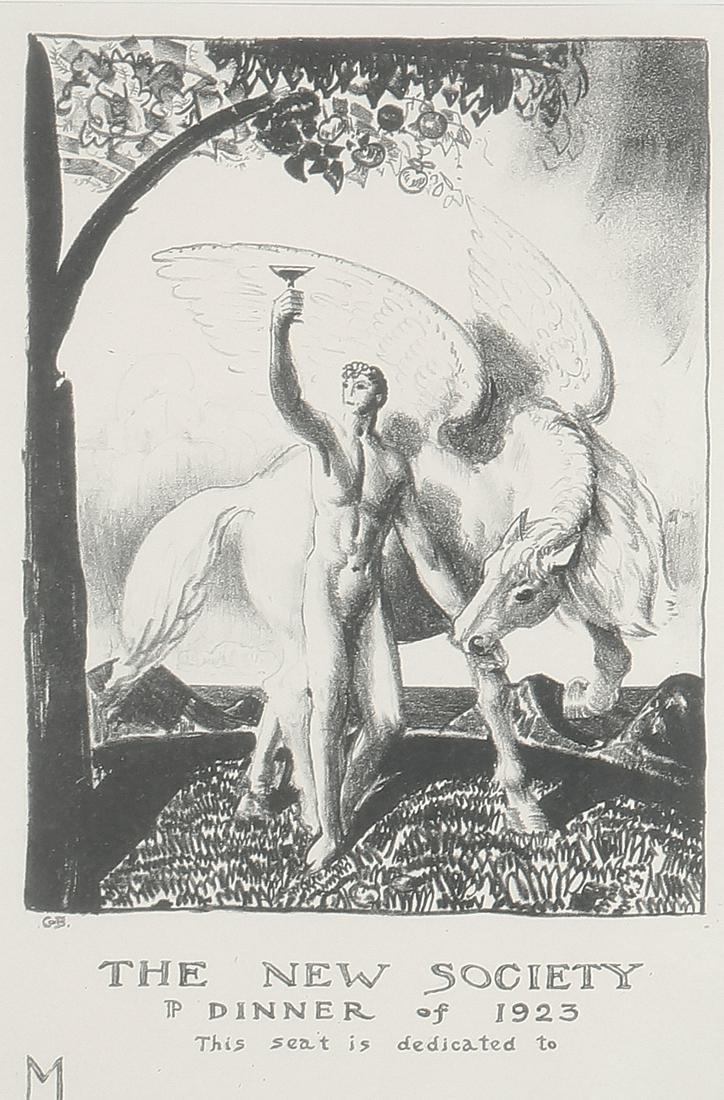 George Bellows, The New Society Dinner of 1923 (1 of 3)