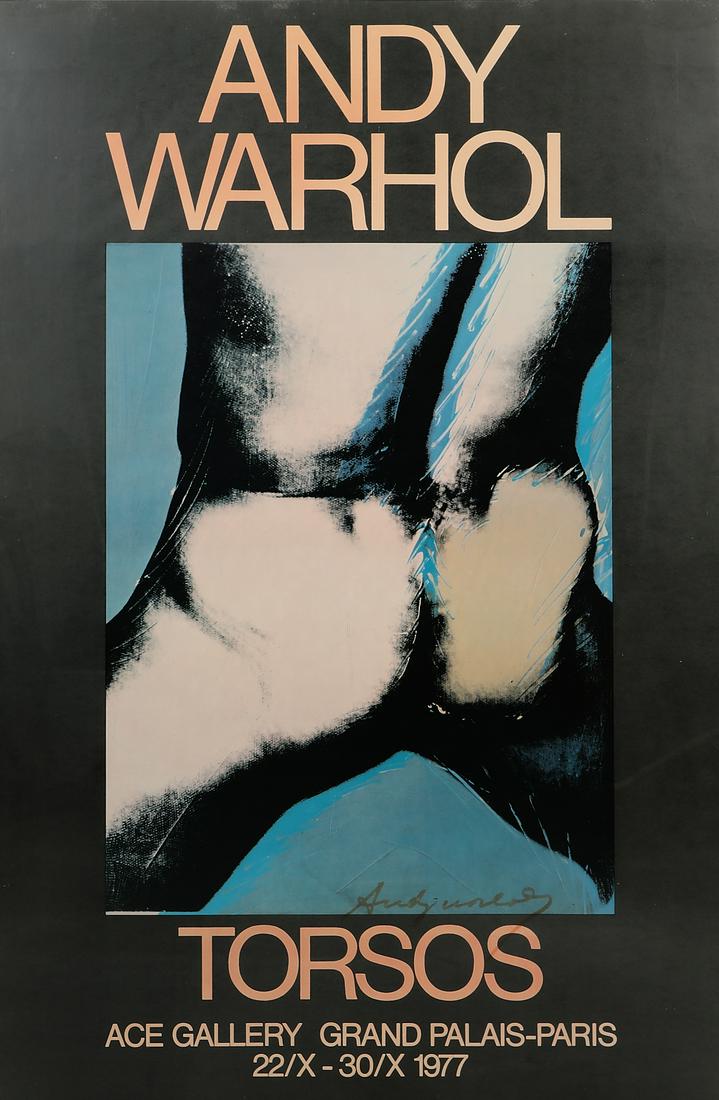 Andy Warhol, offset lithographic poster (1 of 3)
