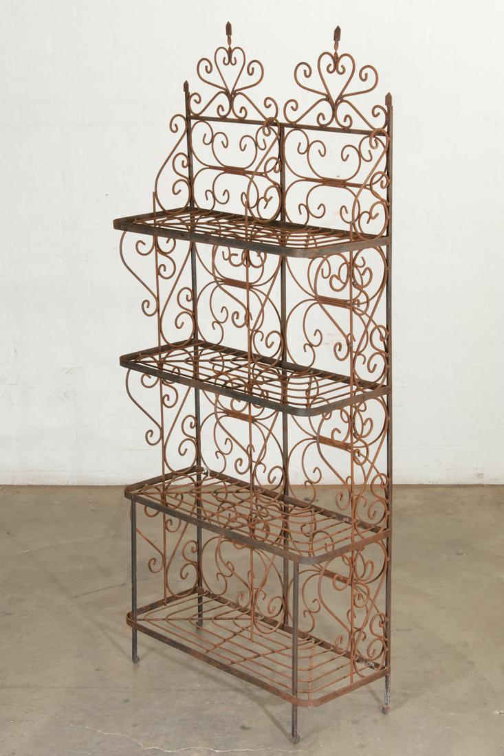 A wrought iron bakers rack (1 of 1)