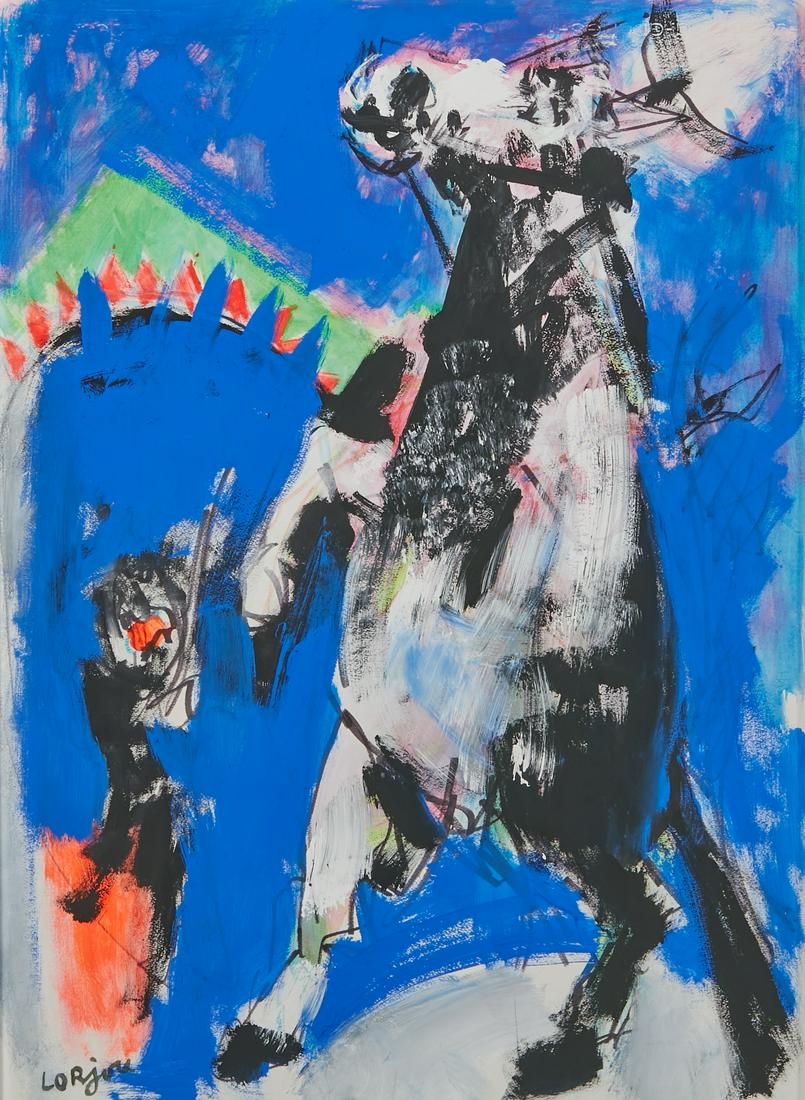 Bernard Lorjou, Horse and trainer (1 of 4)