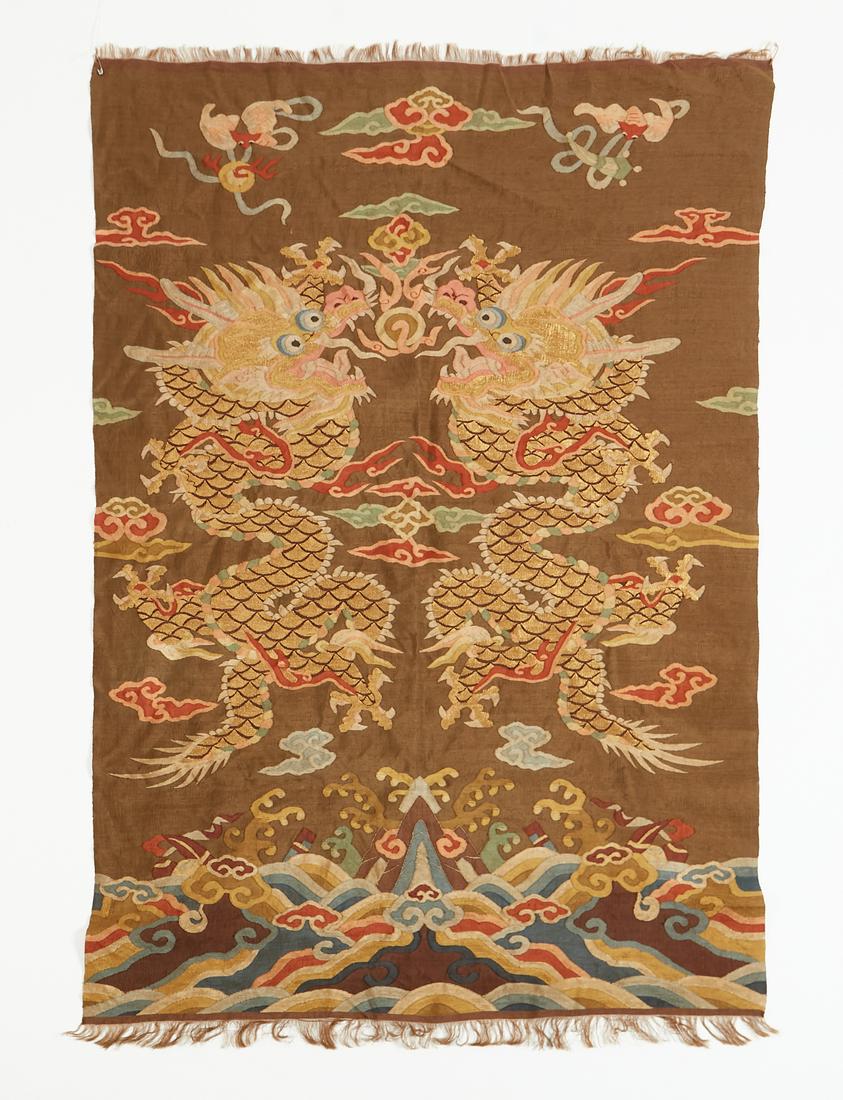 A Chinese Kesi fabric with dragons (1 of 1)