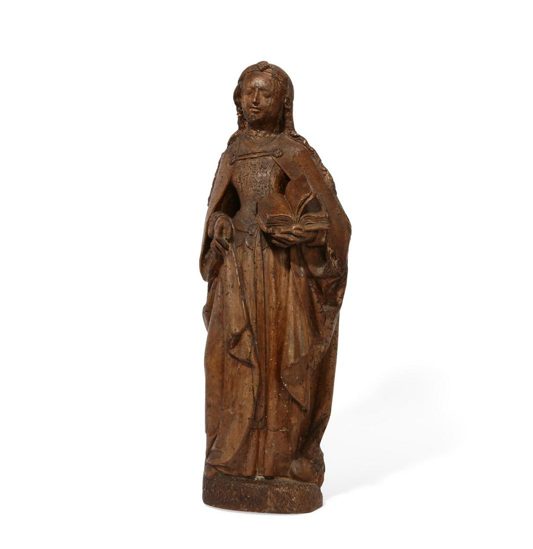 A South European model of a female saint (1 of 2)