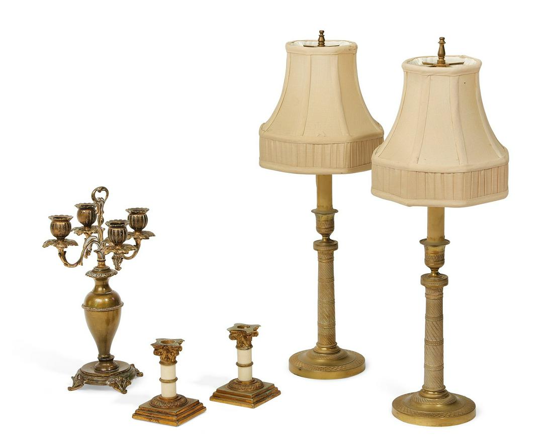 A group of five Continental table decorations (1 of 2)