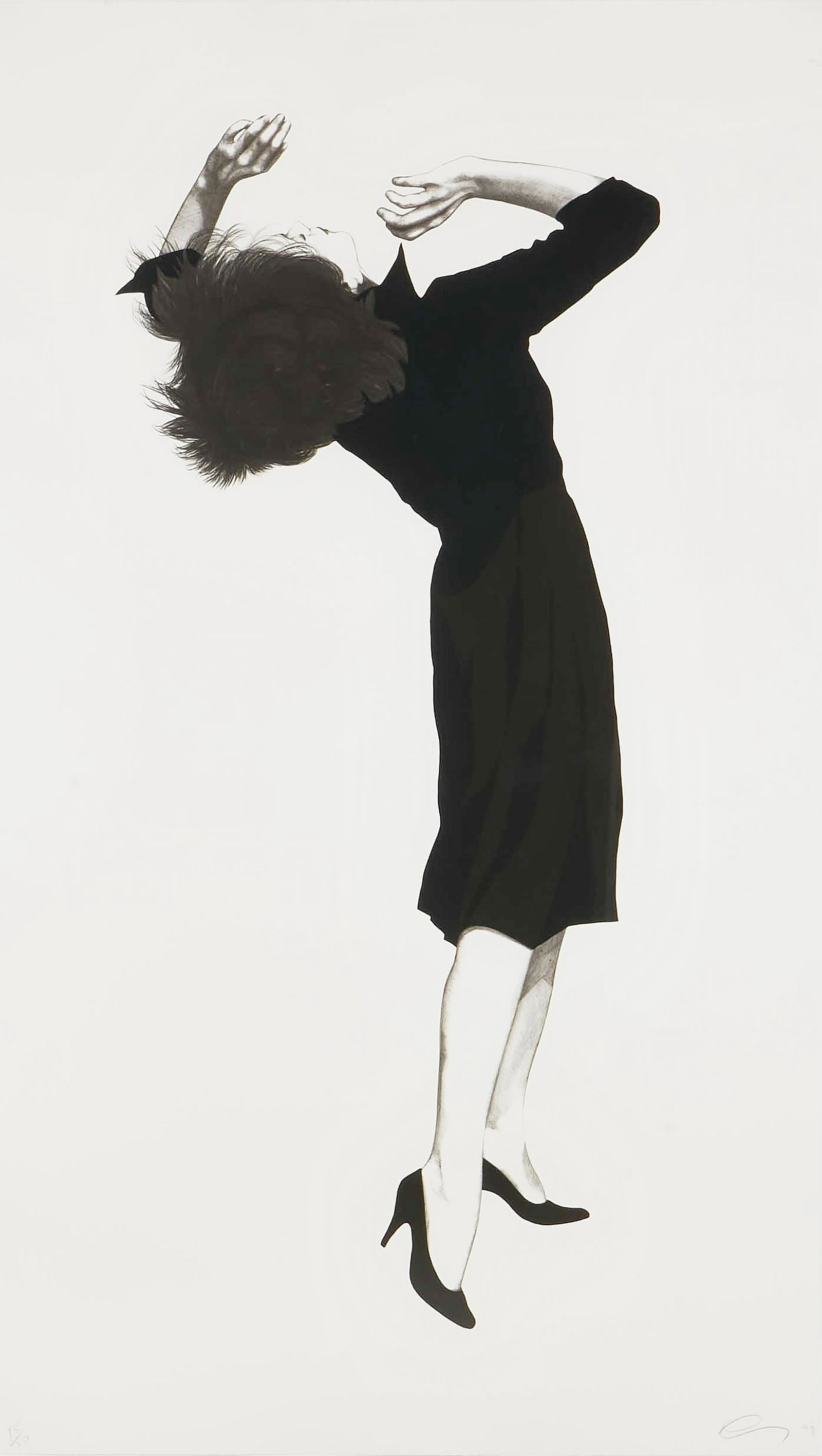 Robert Longo, Ellen, from Men in the Cities: Robert Longo (American, B. 1953)Ellen, from Men in the Cities, 1999lithograph on Arches papernumbered 15/50 lower left, signed R and dated lower right, this work is number 15 from the edition of 50 pu