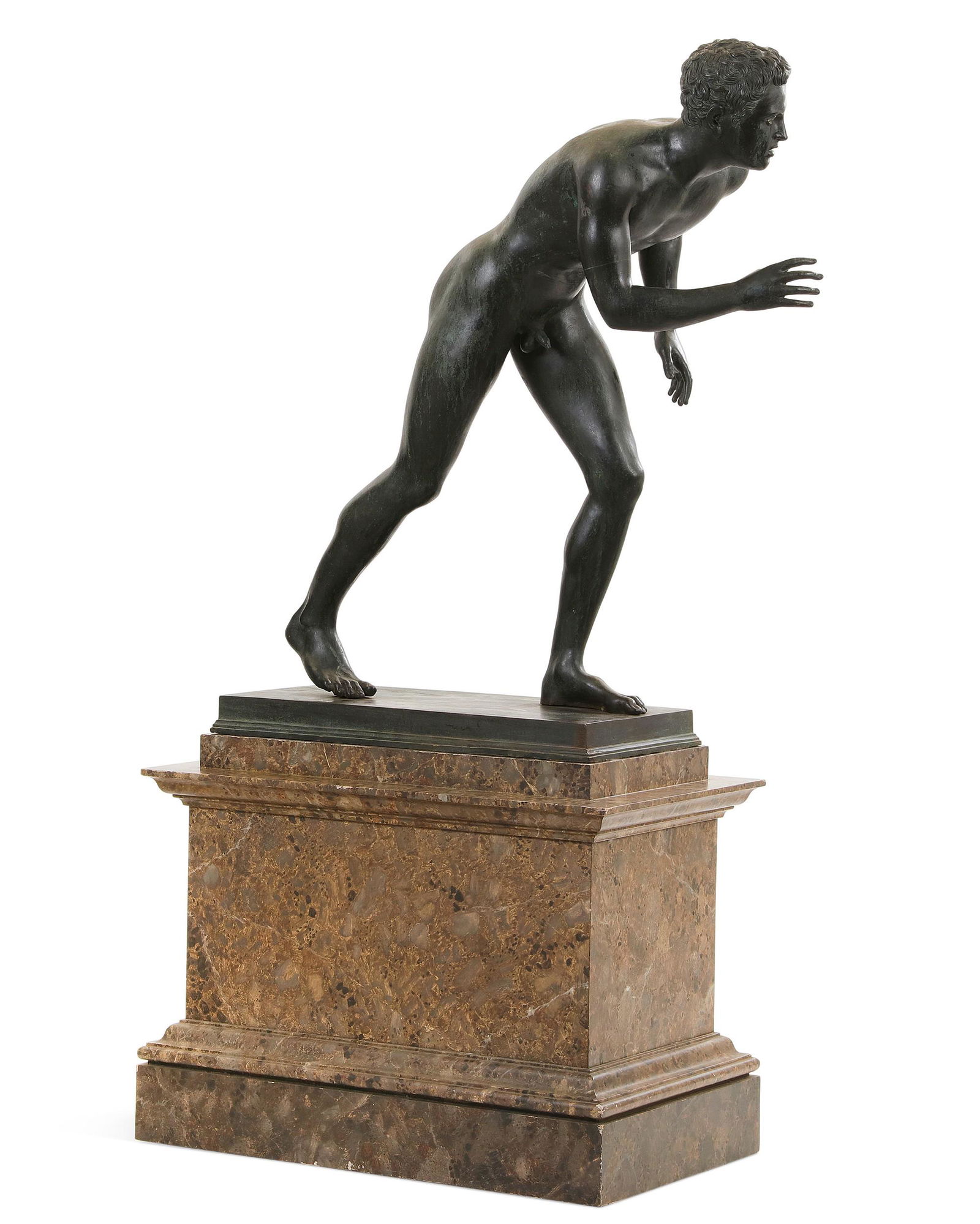 Italian bronze model of the Runner of Herculaneum (1 of 5)