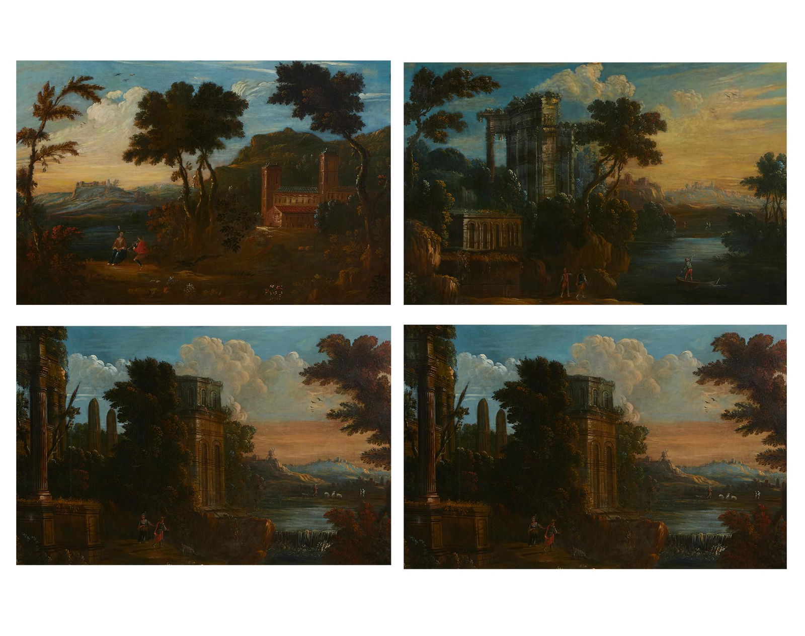 Italian School (18th/19th century), Capriccios (4) (1 of 16)