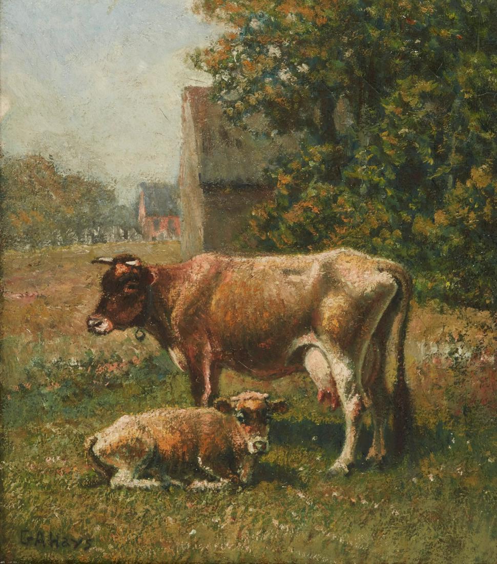 George Arthur Hays, Cow And Calf, 1912 (1 of 5)