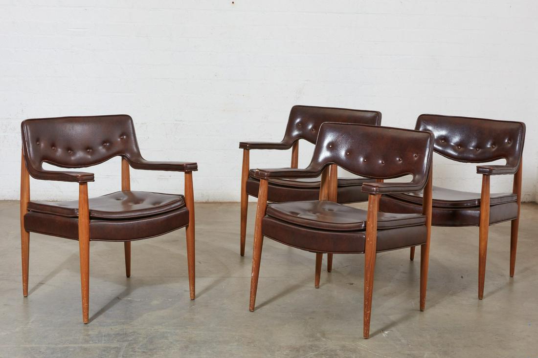 A set of four Thonet armchairs (1 of 4)