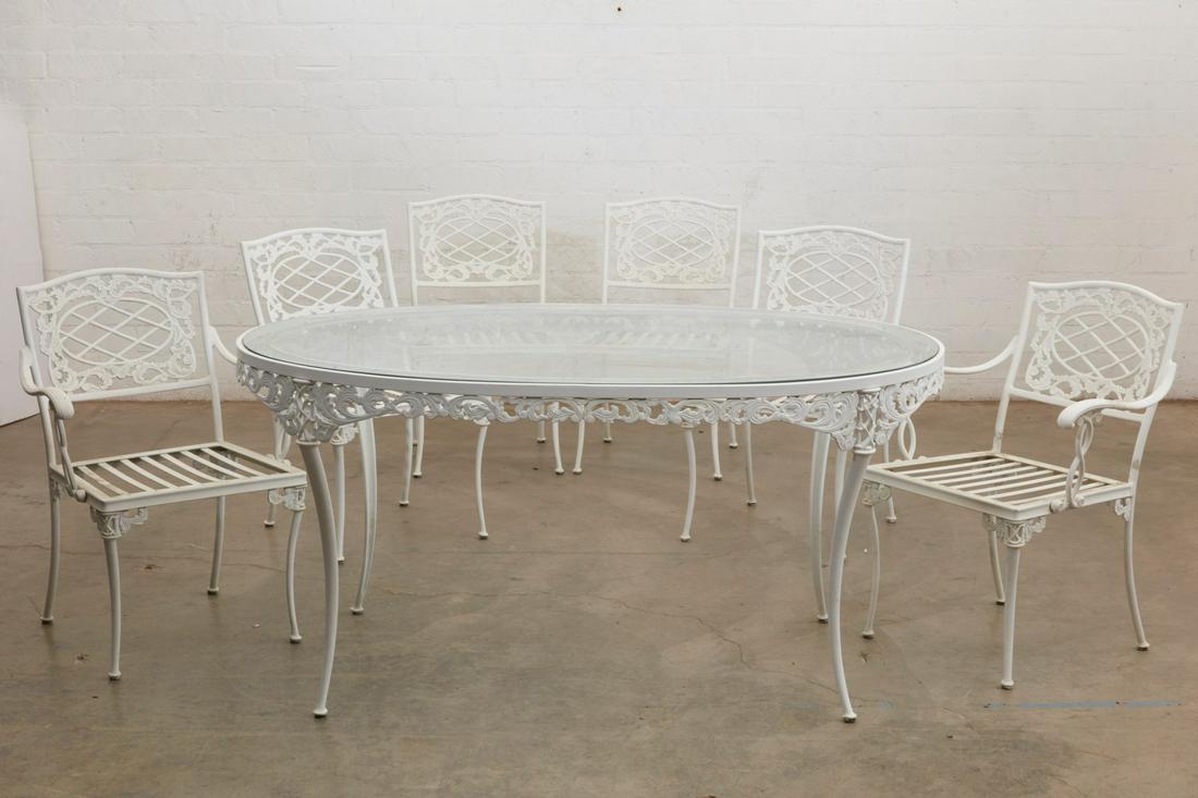 A suite of Brown Jordan Elegance garden furniture (1 of 3)