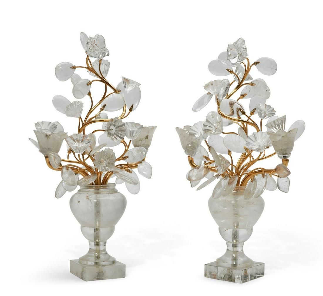 A pair of French candelabra, manner of Bagues (1 of 4)