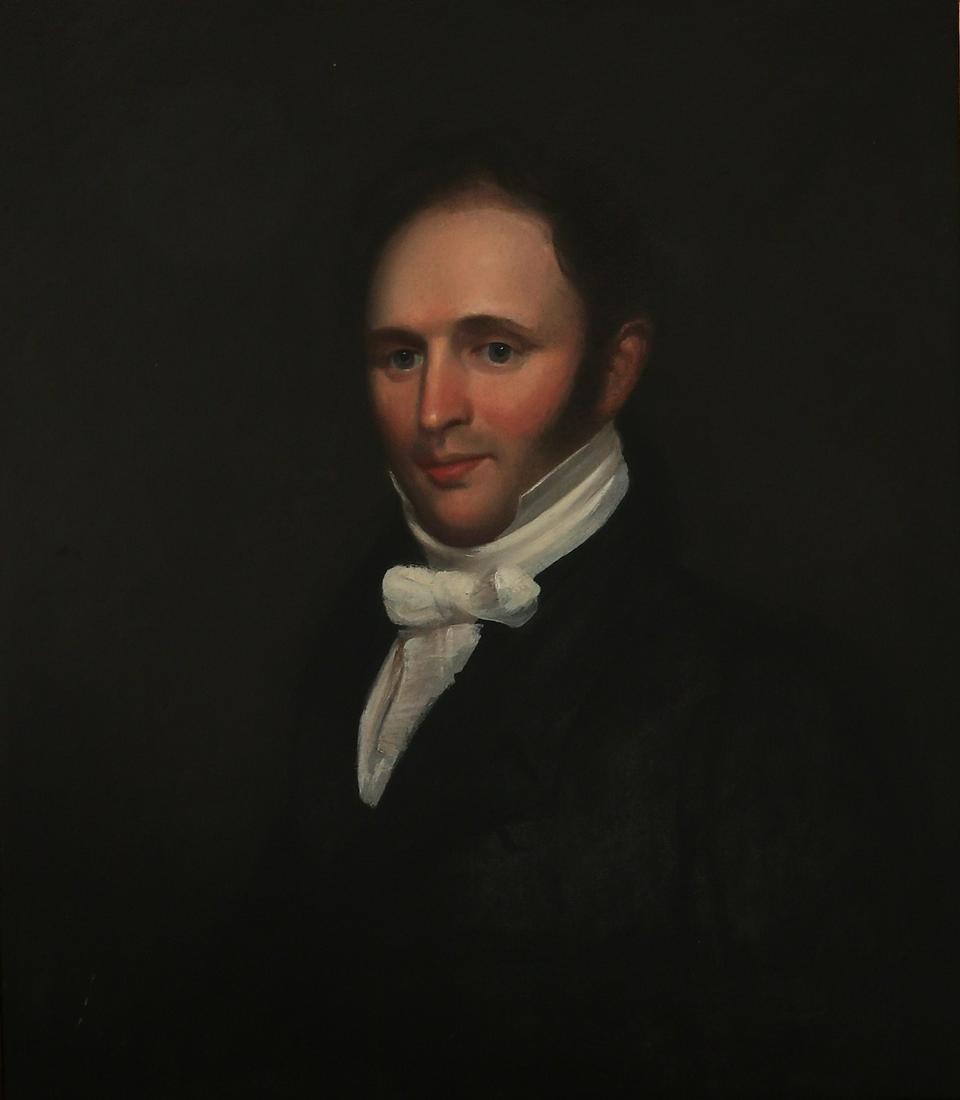Continental School, Portrait of a gentleman: Continental School (early 19th century) Portrait of a gentleman oil on board 26 x 22in (66 x 56cm) Provenance: Property from a Private Hancock Park Collection.