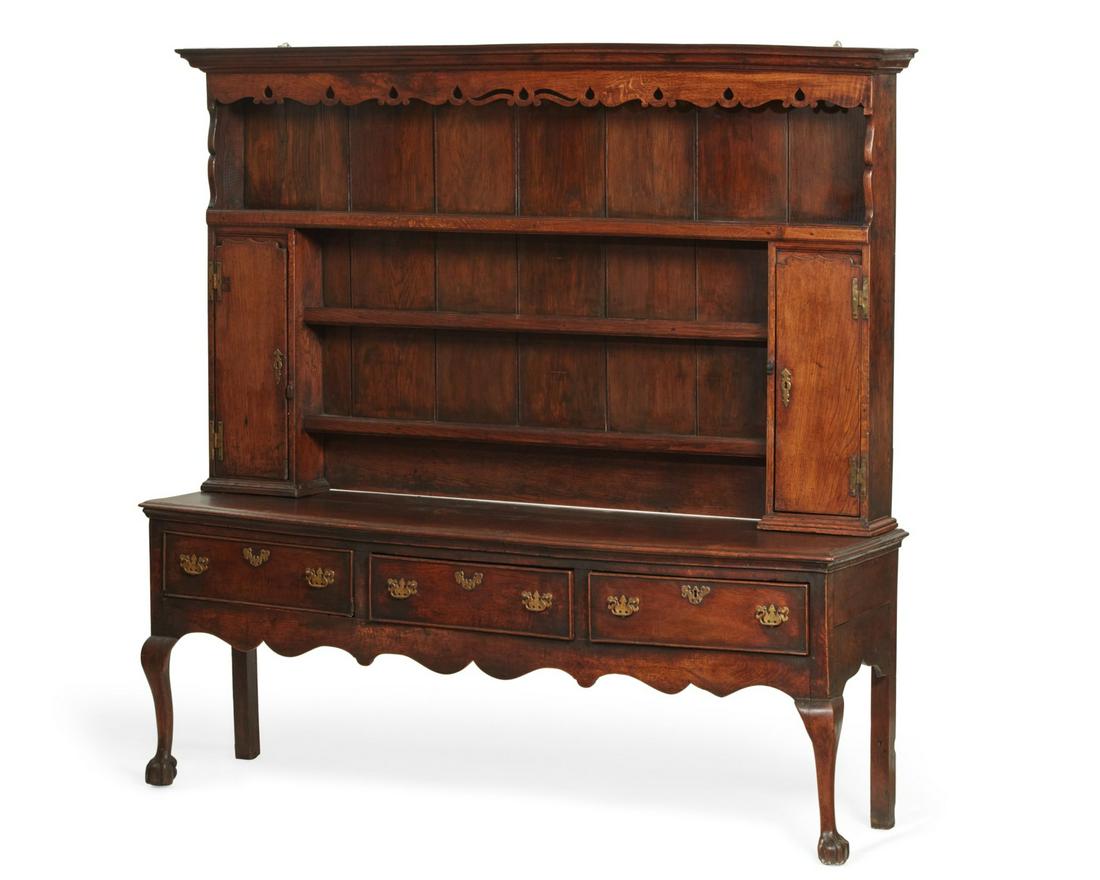 A George II oak Welsh dresser (1 of 19)