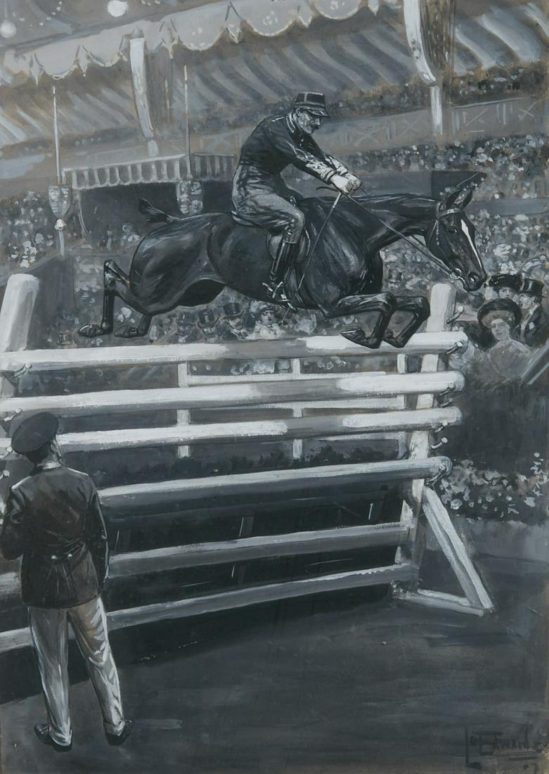 Lionel D R Edwards, International Horse Show (1 of 5)