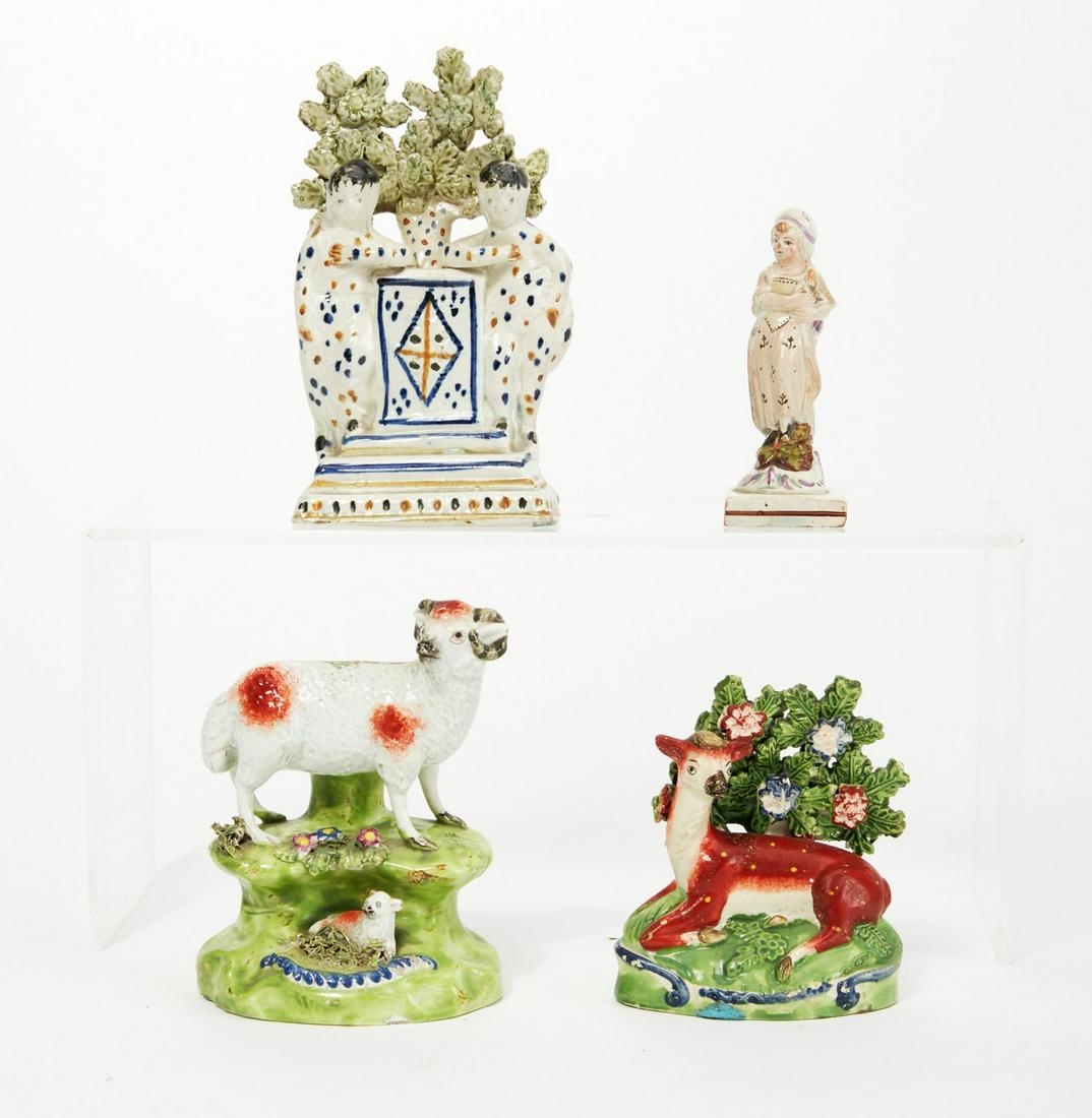 Four English creamware and pearlware groups (1 of 3)