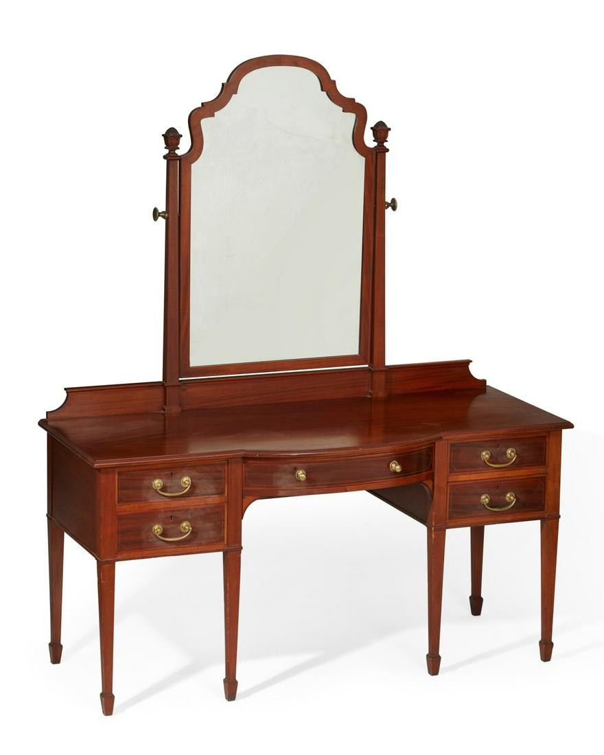 A Neoclassical style mahogany dressing table (1 of 14)