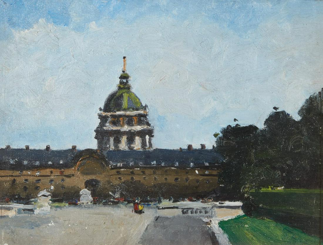French School, Les Invalides, Paris, oil (1 of 4)