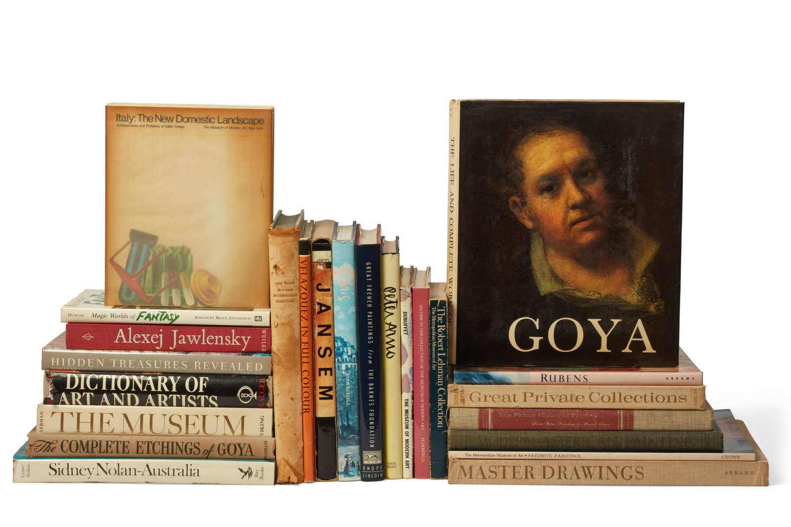 Twenty four Art related monographs (1 of 5)