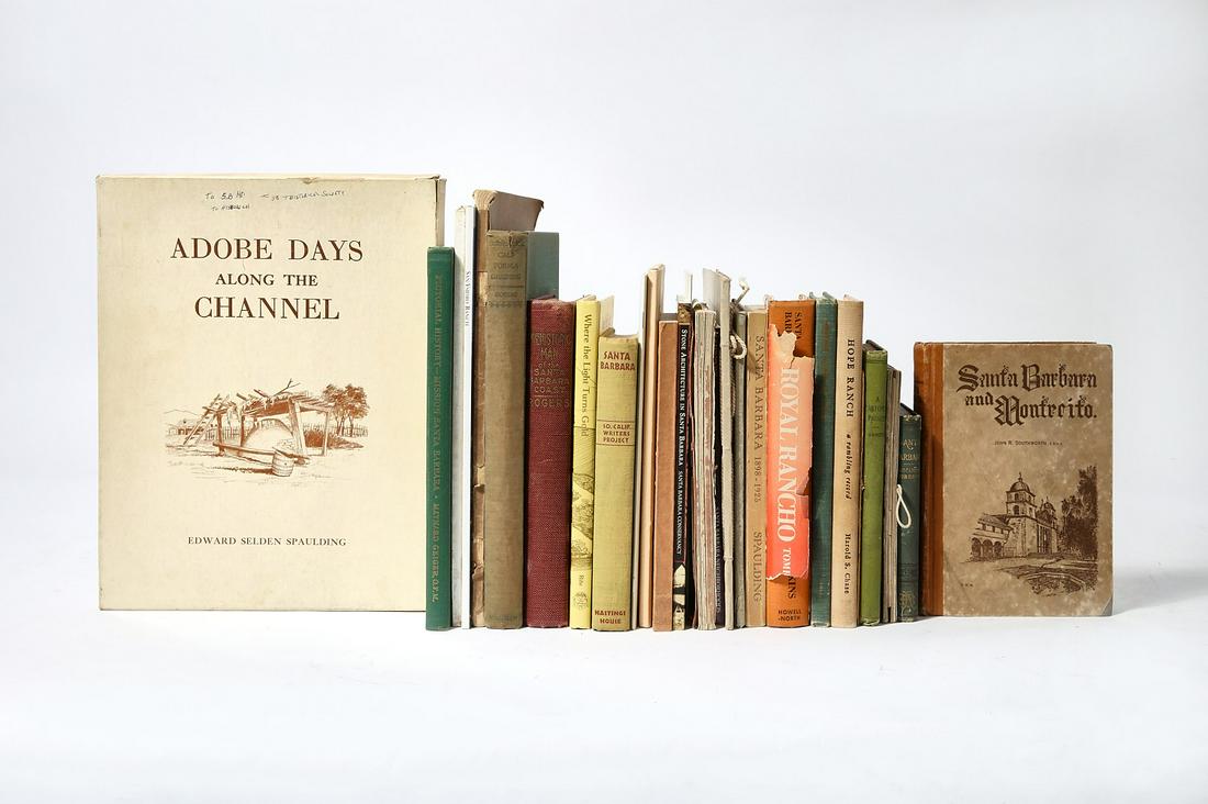 26 books & 2 maps on Santa Barbara California (1 of 5)