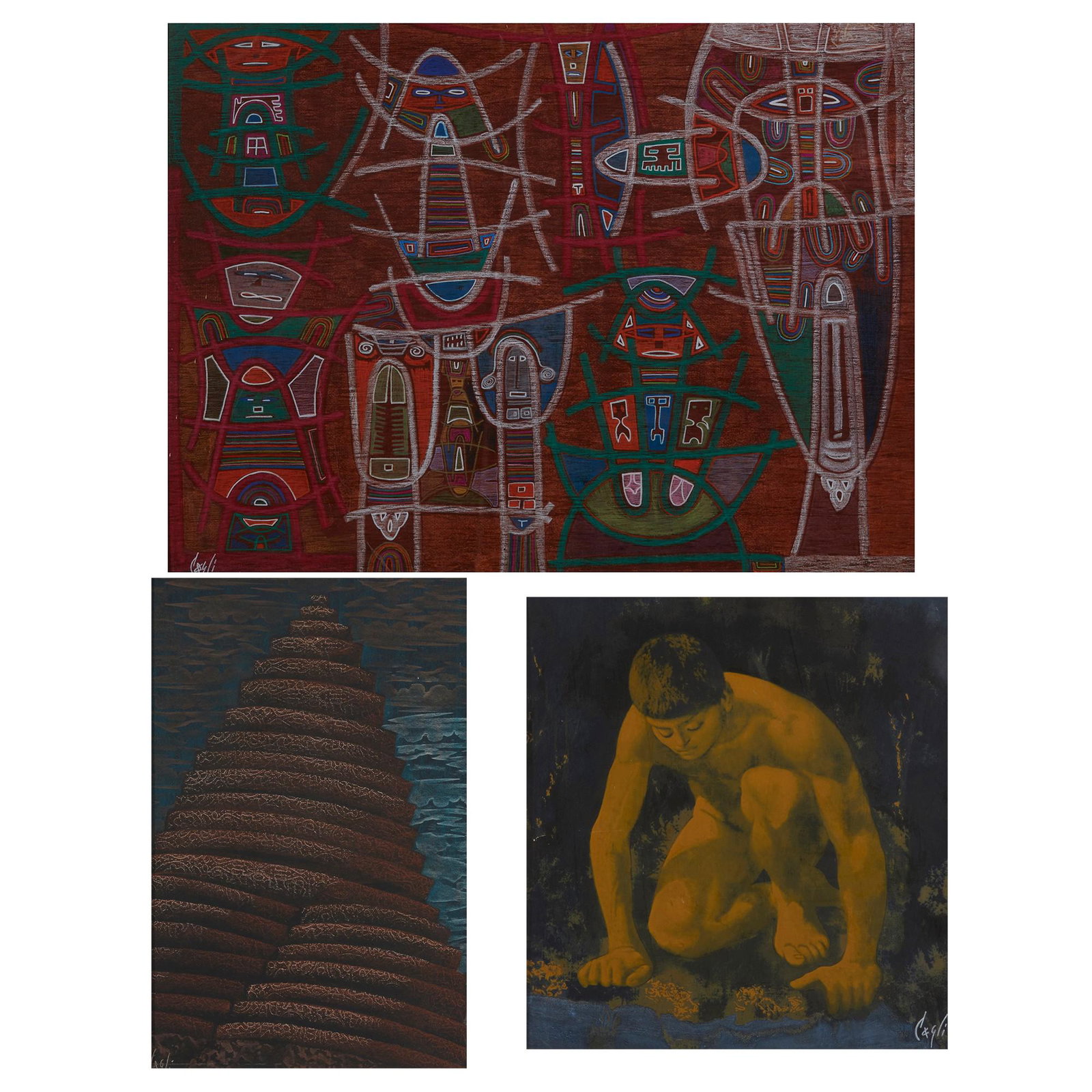 Corrado Cagli, Three works (1 of 7)