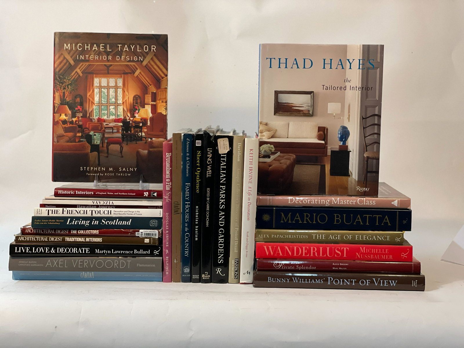 A group of twenty seven books on Design and Art (1 of 1)