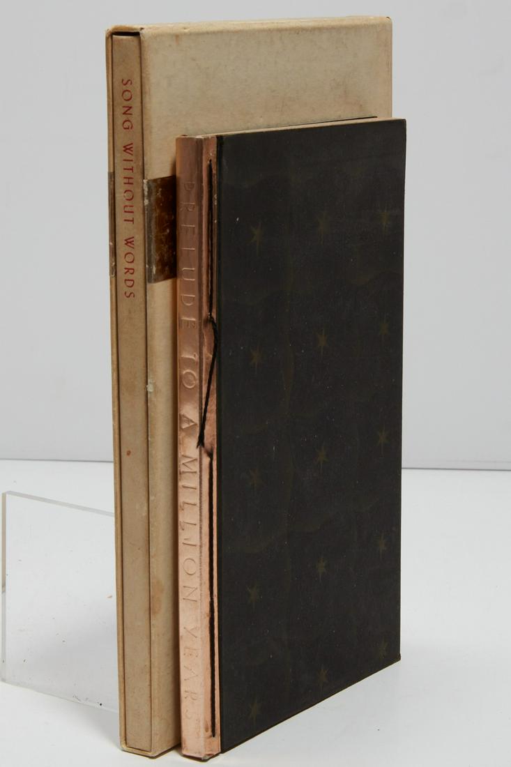 L Ward: Song Without Words & Prelude Mil Yrs, signed (1 of 3)