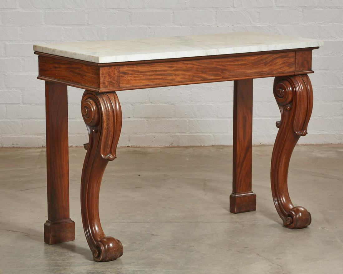 A William IV mahogany pier table (1 of 4)