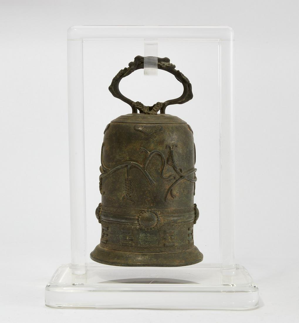 A Chinese archaic style bronze bell (1 of 3)