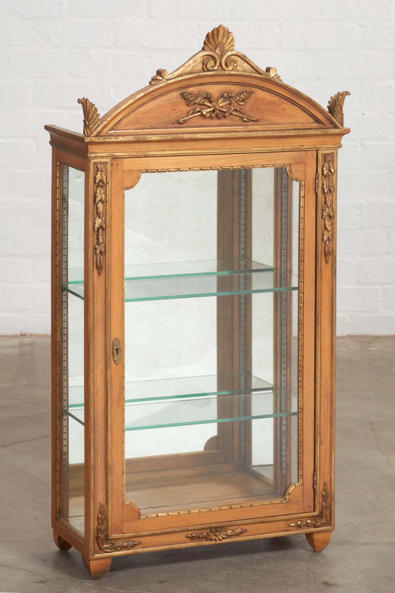 An Empire style vitrine cabinet (1 of 3)