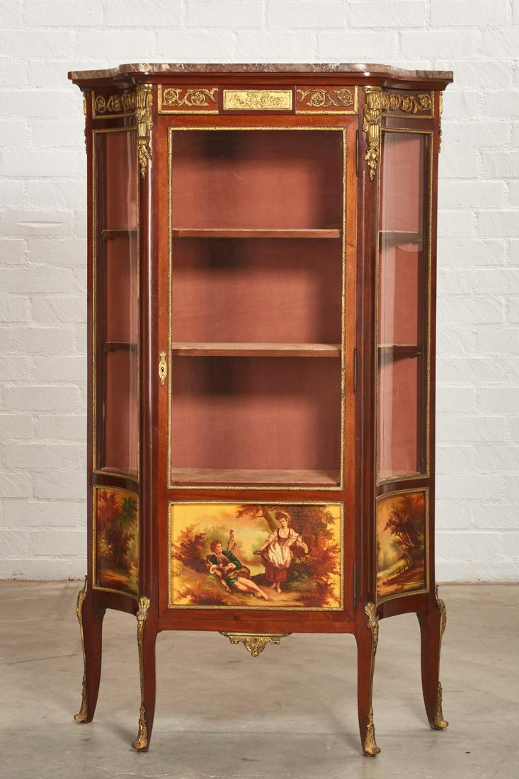 A French Vernis Martin style vitrine (1 of 7)