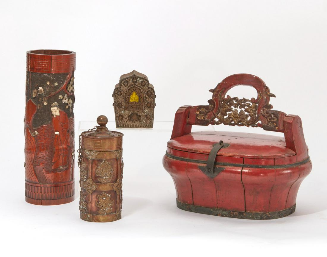 A four piece group of Asian works of art (1 of 4)