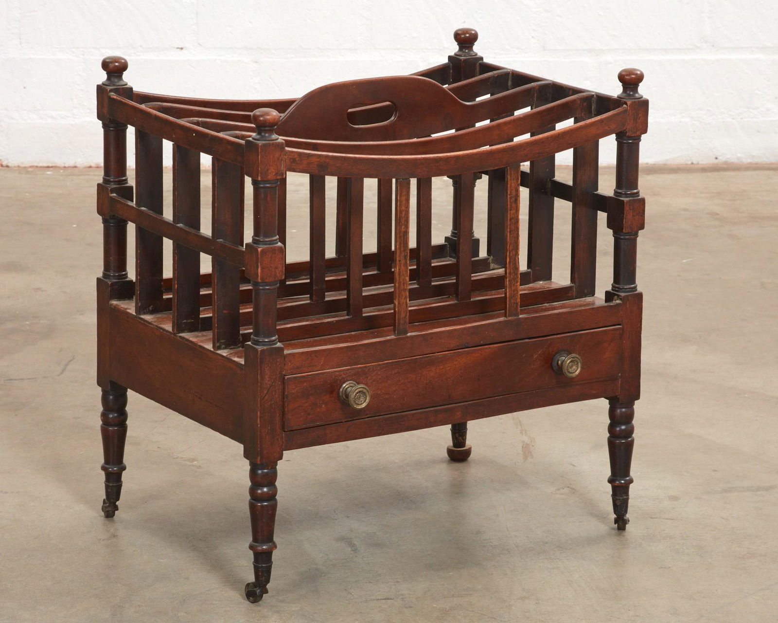 A Regency mahogany canterbury (1 of 4)
