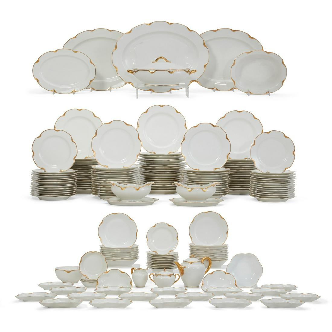 Haviland Limoges porcelain Silver Anniversary set (1 of 5)
