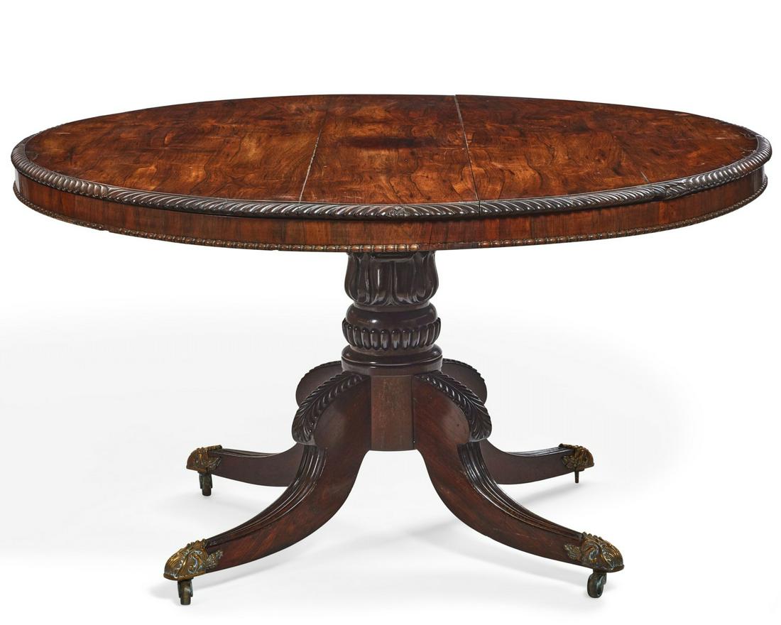 A George IV hardwood breakfast table, Trotter (1 of 10)