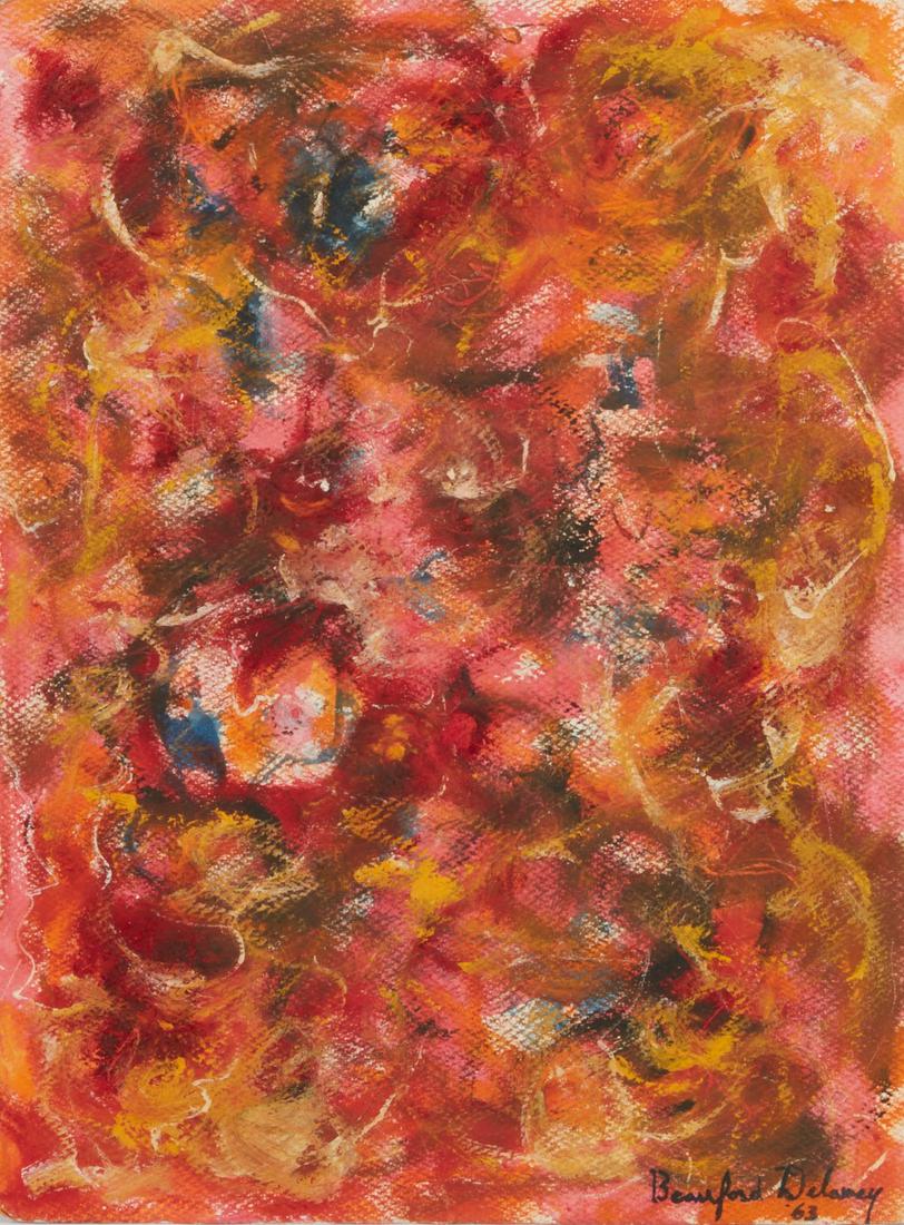 Beaufort Delaney, Composition #4, 1963 (1 of 4)