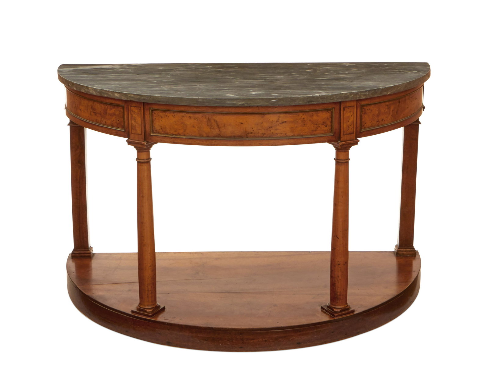 A North European demilune console table (1 of 8)