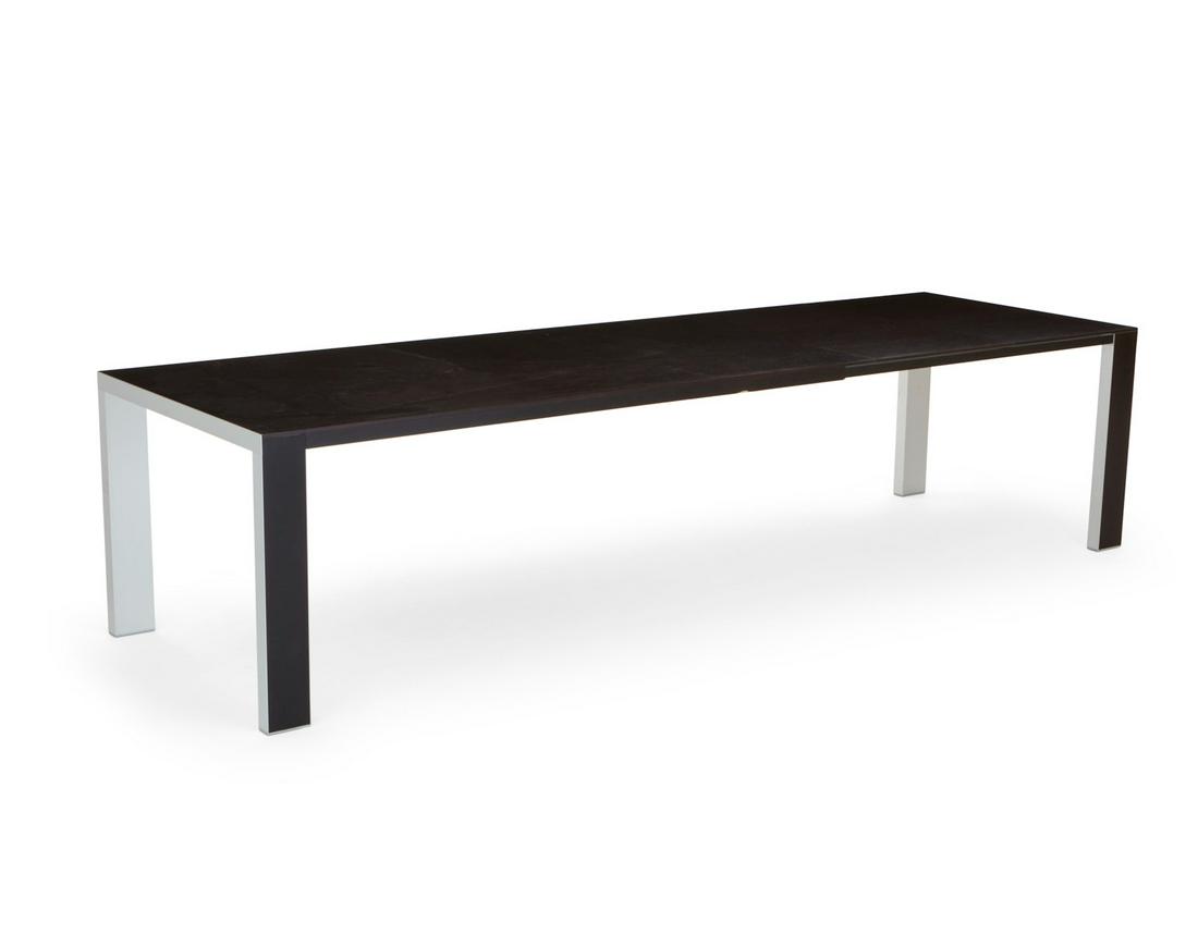 A Kristalia oak and steel extension dining table (1 of 4)