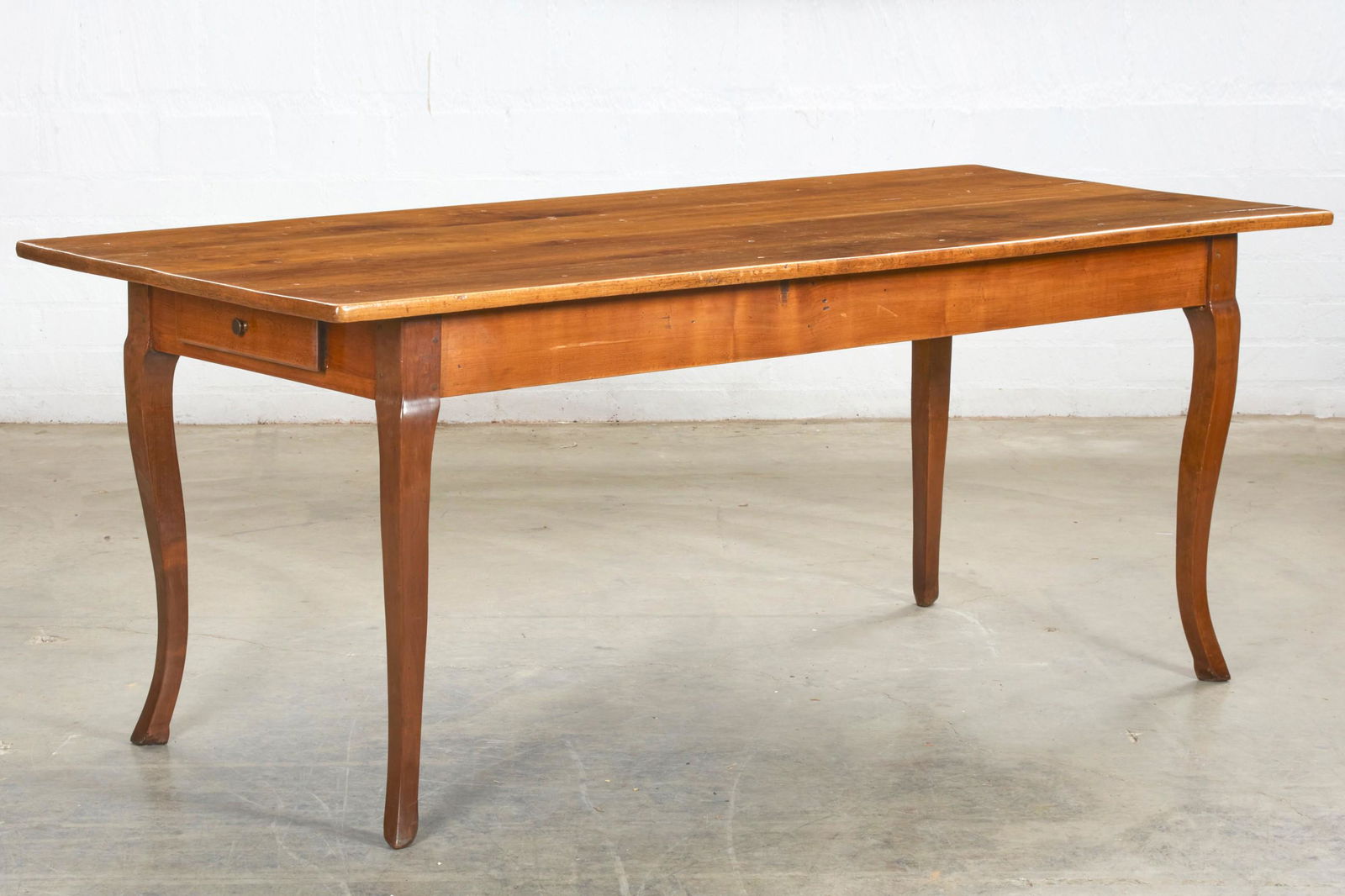 A French provincial fruitwood farmhouse table (1 of 5)