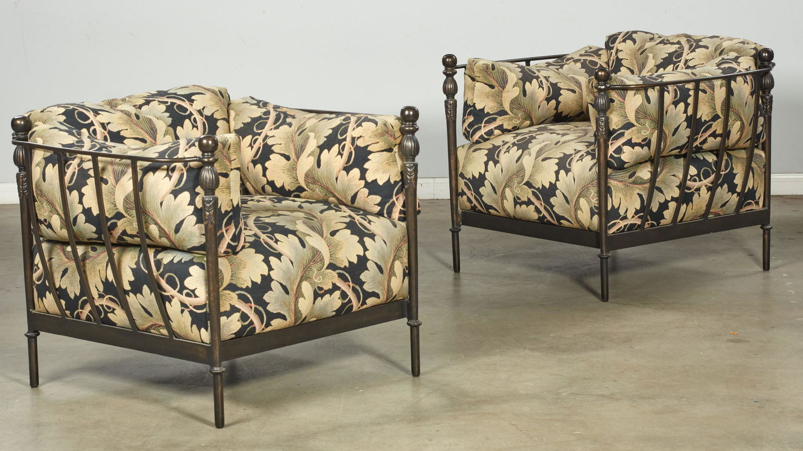 A pair of Michael Taylor Montecito chairs (1 of 6)