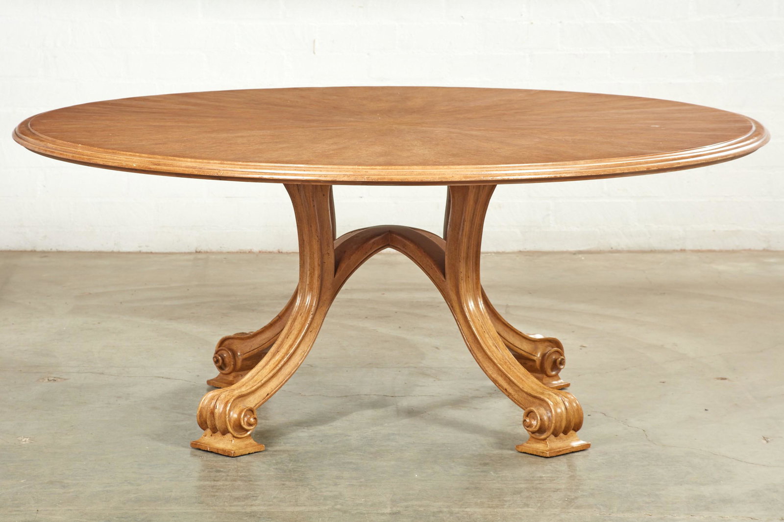 A Therien Studio Volute circular dining table (1 of 5)